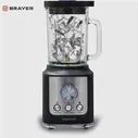 Блендер настольный BRAYER BR1200BK (мощность 1600 Вт, объем 1.8 л, стеклянный кувшин) (art.: 3920bc0386c78)