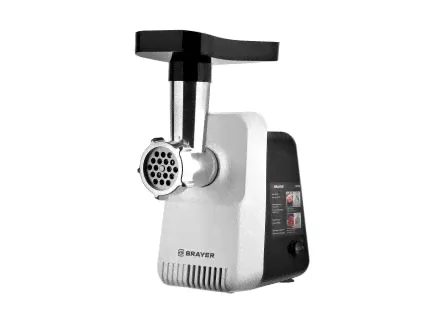 Мясорубка электрическая Brayer BR1600 Чёрно-белый