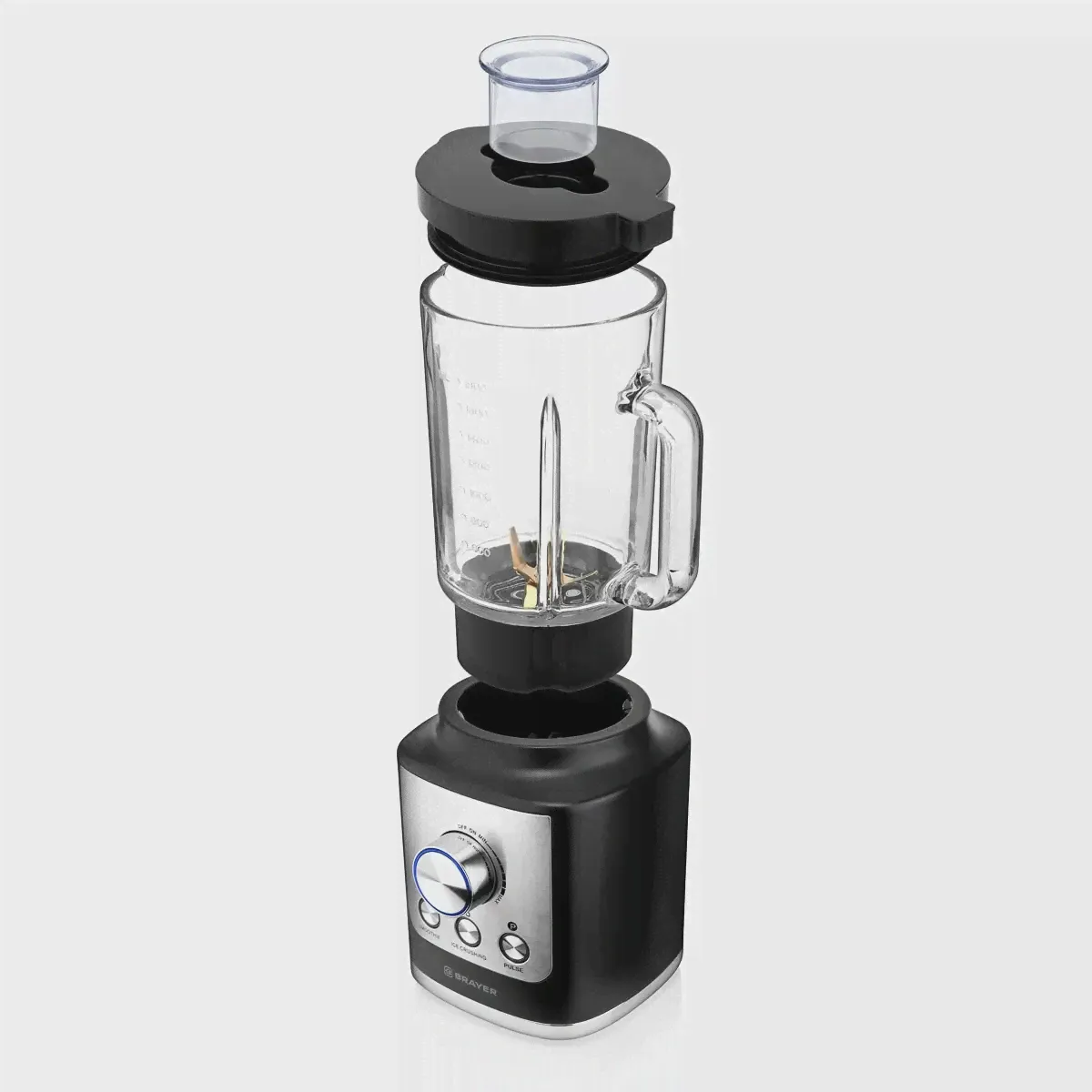 Блендер настольный BRAYER BR1200BK (мощность 1600 Вт, объем 1.8 л, стеклянный кувшин) (art.: 3920bc0386c78)-2