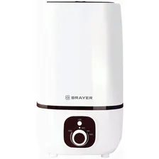 Увлажнитель воздуха BRAYER BR4700WH, ультразвуковой 4 л, 25 м, 13 ч.