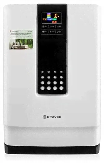 Очиститель воздуха BRAYER BR4900, белый/черный