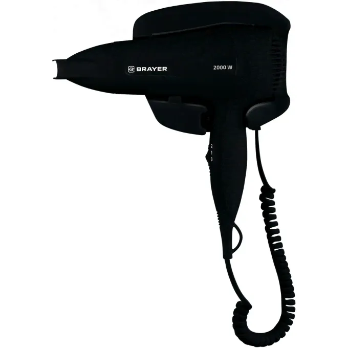 Фен BRAYER 2 Вт черный BR3021BK-0