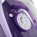 Утюг BRAYER BR4004, 2400 Вт, керамическое покрытие, самоочистка, антикапля, антинакипь, автоотключение, фиолетовый (456112)